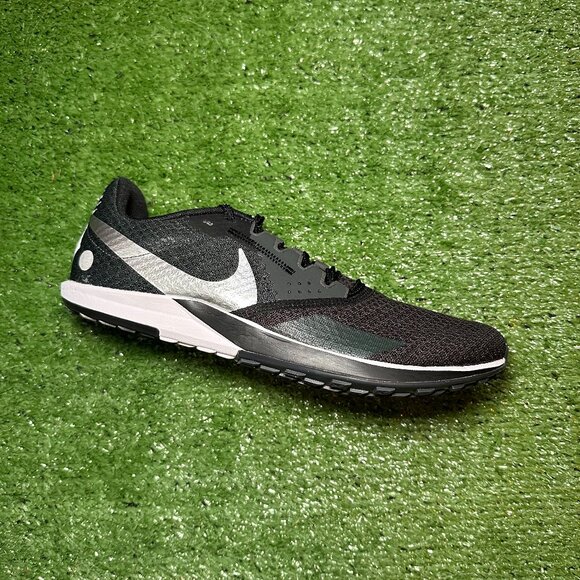 Nike Rival Waffle 6 Black White Cross Country Running DX7998-001 Men's Size 8 - Picture 1 of 7